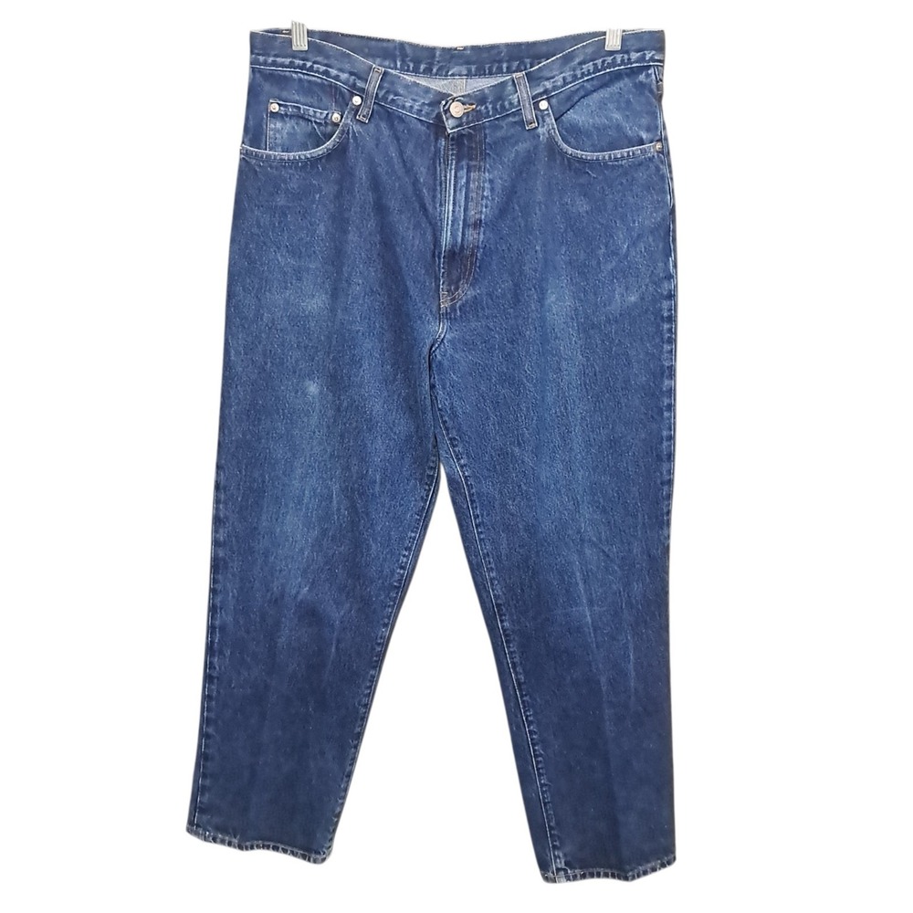 Ralph Lauren Double RL RRL Jeans Mens 36x30 Vintage USA Made Blue Straight R004